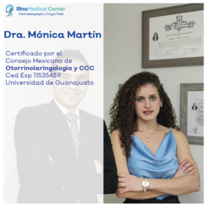 Dra Mónica Martín - Especialista en otorrinolaringología y cirugía facial - Otorrino en Hermosillo